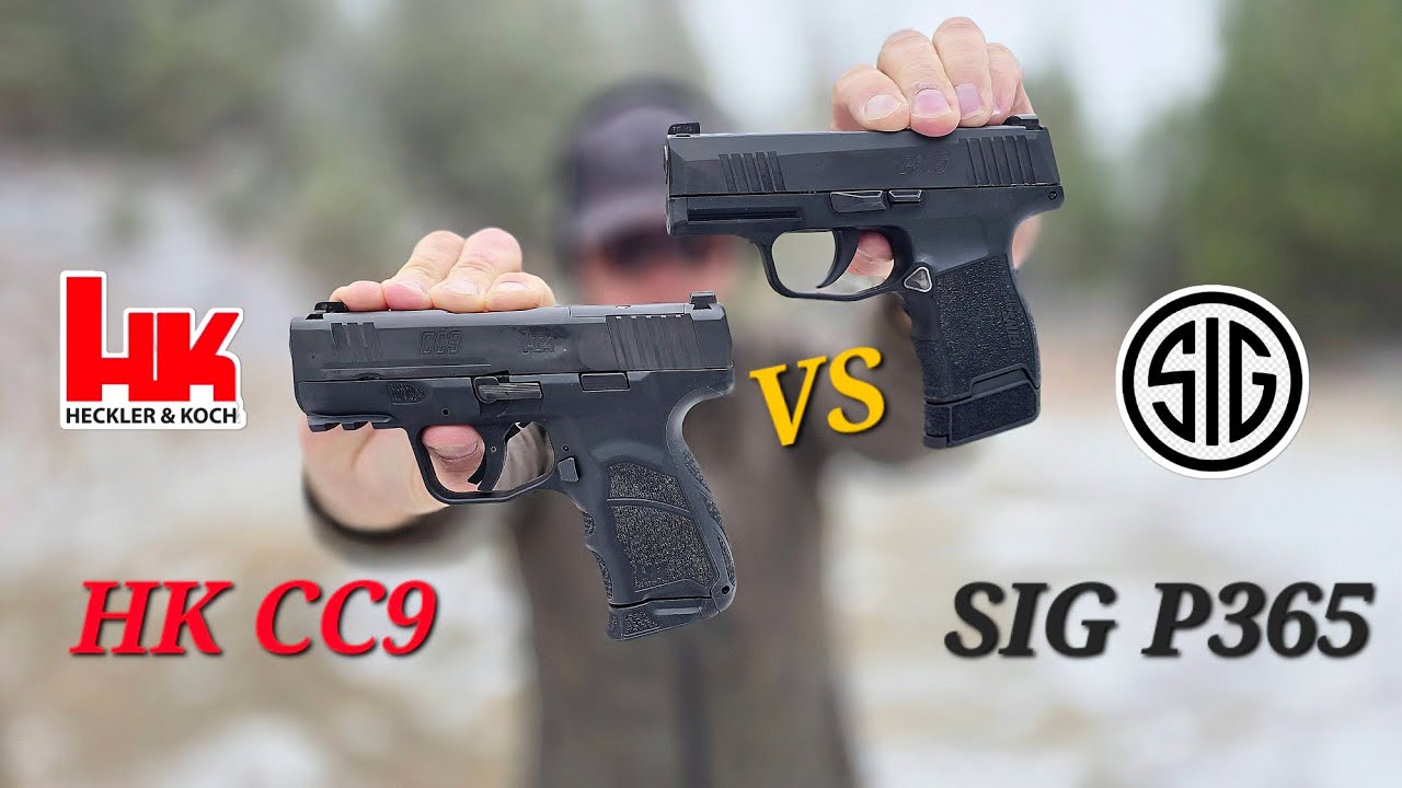 HK CC9 против SIG P365