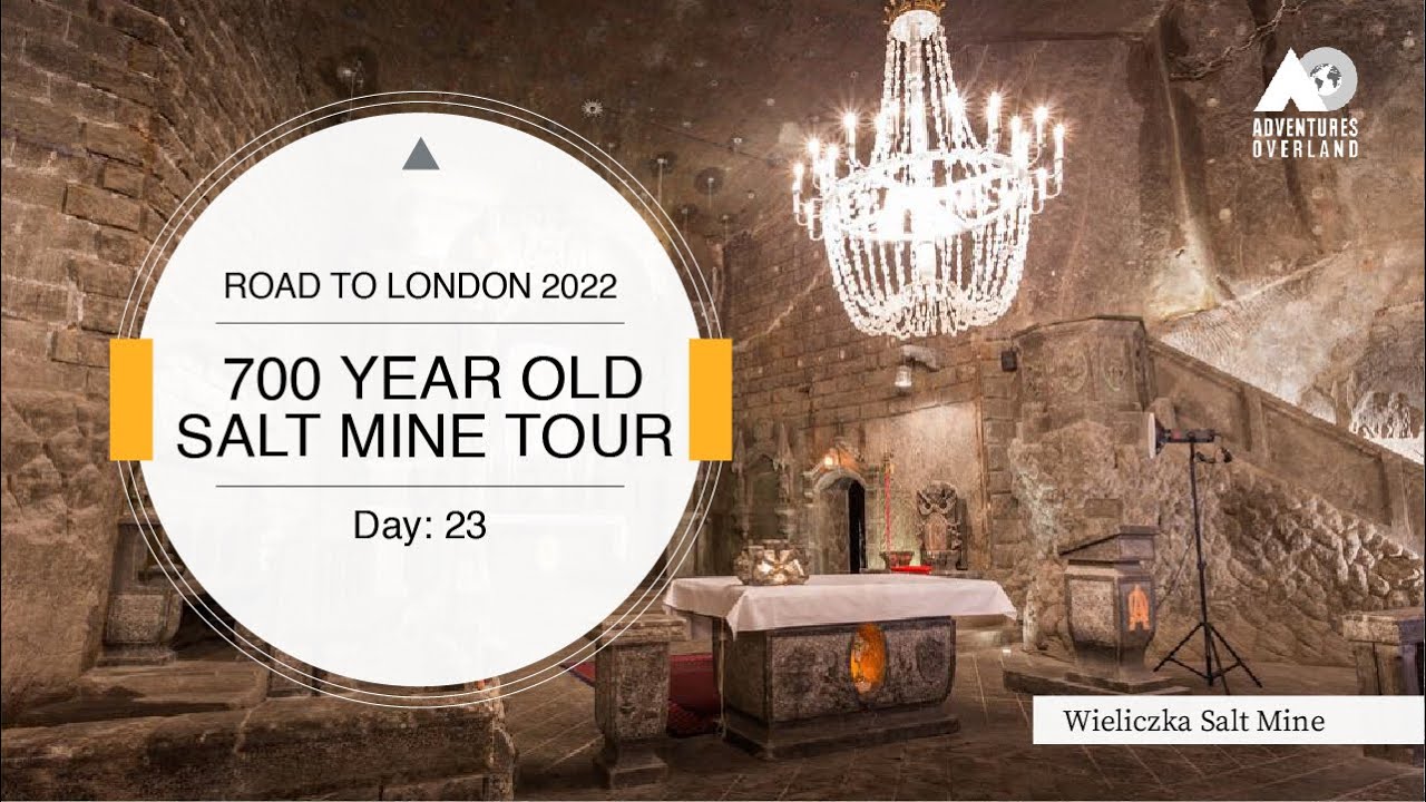 Road to London 2022 | Day 23 | Wieliczka Salt Mine, Krakow | 700 Year Old Salt Mine Tour
