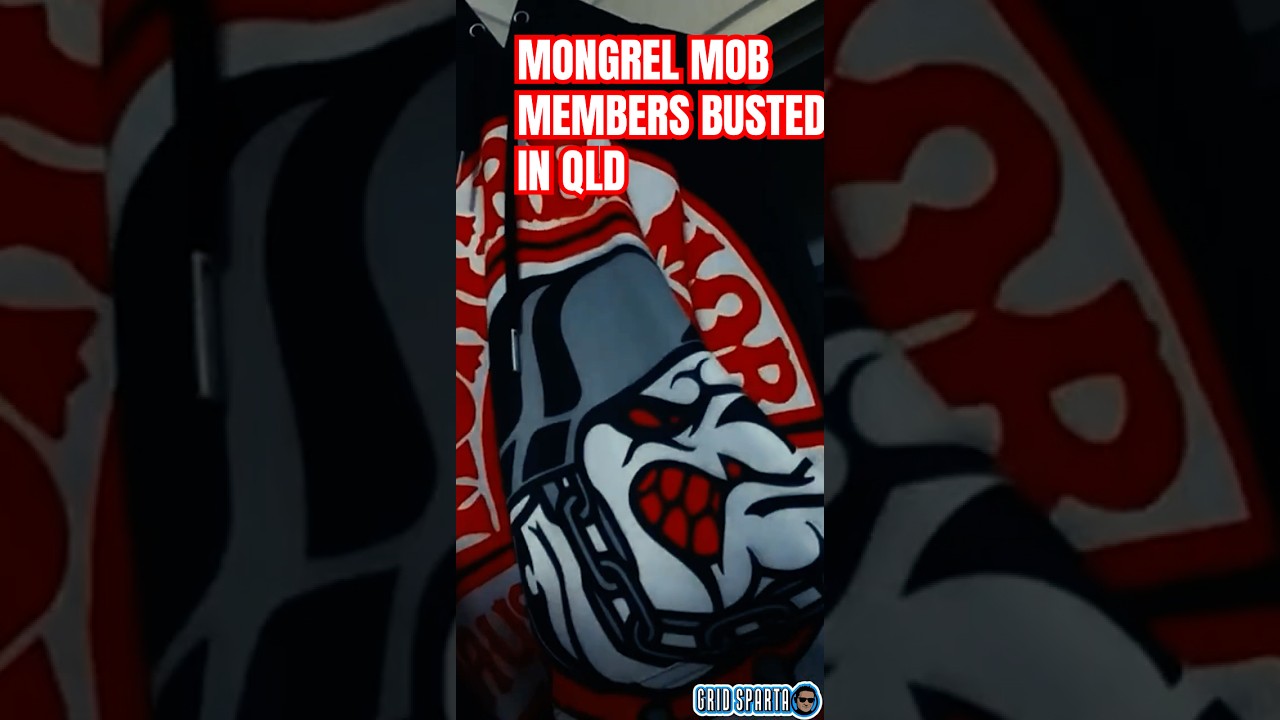 Mongrel Mob duo charged in Loganlea Raids #gridsparta #bikies #mongrelmob