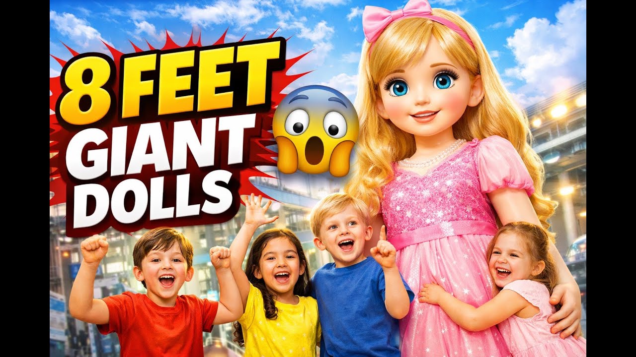 Inside 8 Feet Giant Doll Factory | Advanced Toy Production
