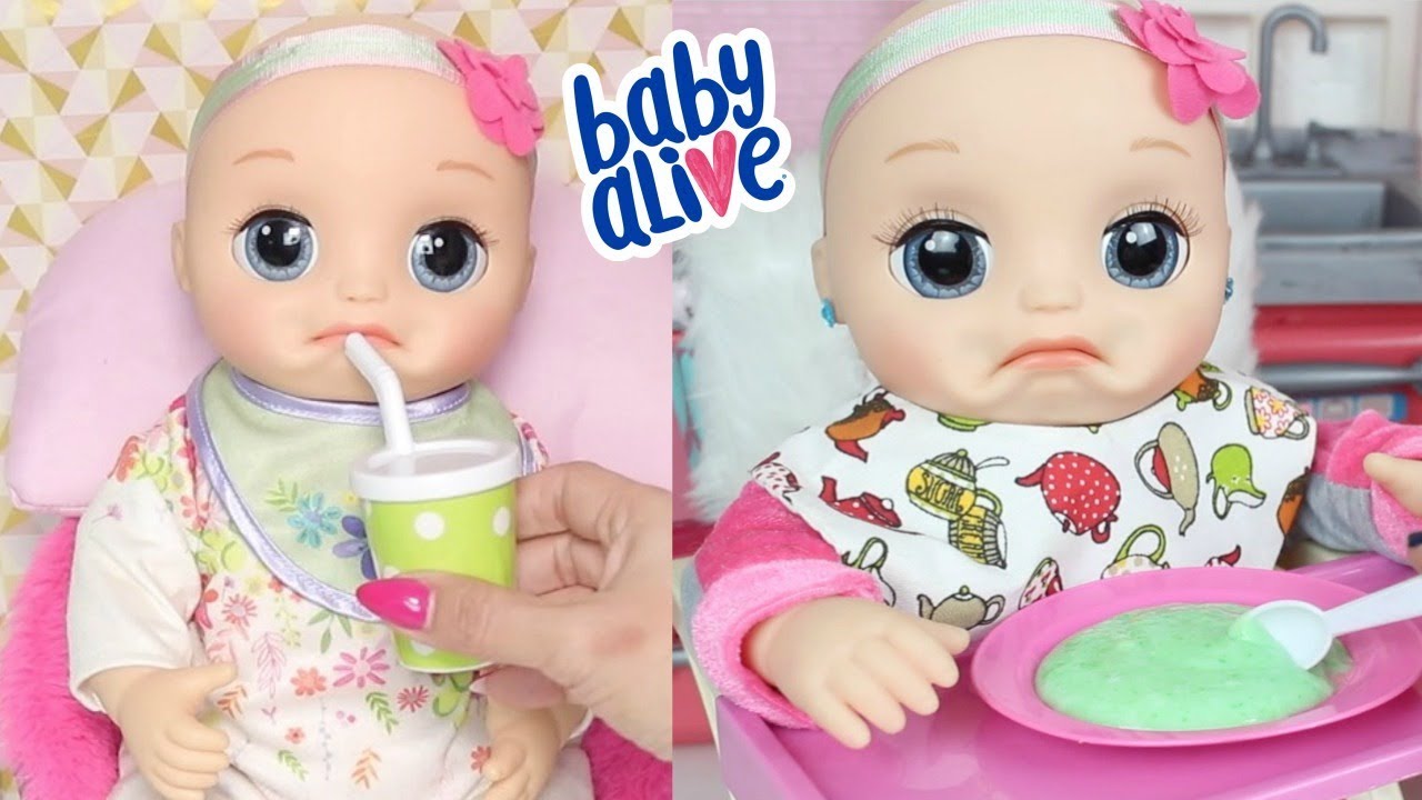 BABY ALIVE LAURINHA E G&Ecirc;MEAS NOS MELHORES V&Iacute;DEOS DA BONECA BABY ALIVE