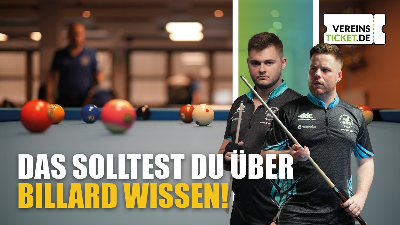 Billard🎱: So fängst DU mit dem Spielen an!