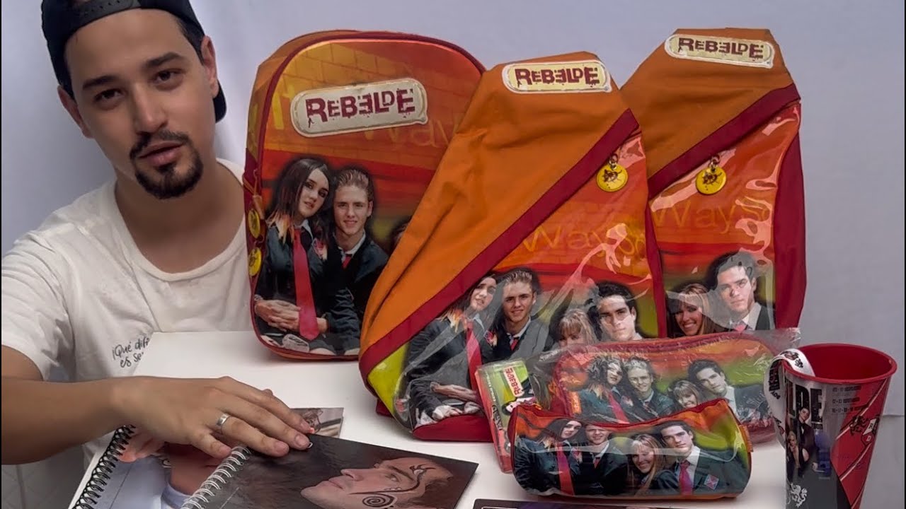 Review Material Escolar REBELDE RBD (Coleção)
