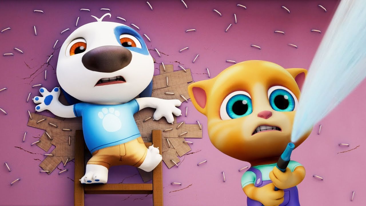 Talking Tom 🐱 ¿Reparación o destrucción? 💫 NUEVO Episodio 224 🔥 Toons Mania