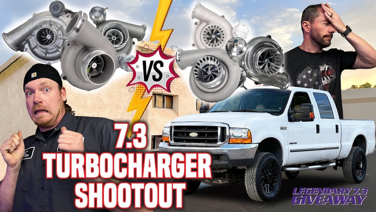 We Tested the Best & Worst 7.3 Turbos - 7.3 Powerstroke Turbo Testing Showdown Comparison! - Ep. 10