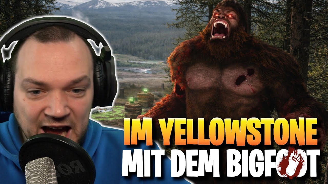 Im YELLOWSTONE mit dem BIGFOOT😧