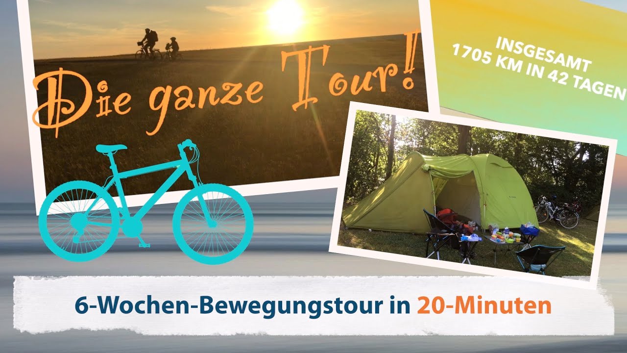 6-Wochen-Bewegungstour mit dem Fahrrad um die Ostsee