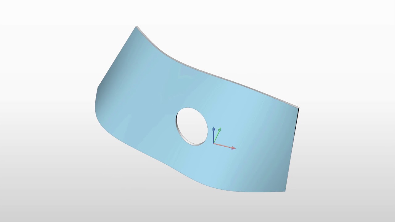 BricsCAD Sheet Metal   Lofted Bends