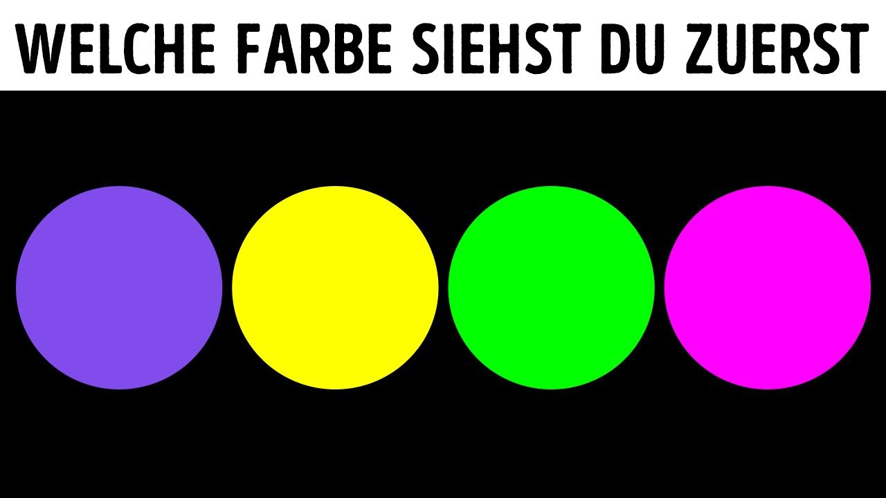 Kennst du dein geistiges Alter? W&auml;hle eine Farbe und finde es heraus!