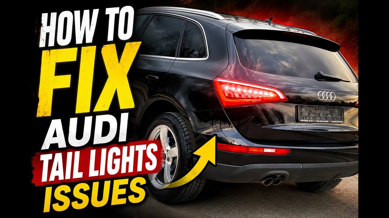 Audi Taillight fix