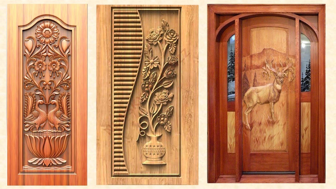 30 Teak  Wood Door Designs | Teak Wood Door Design | Main Door Designs