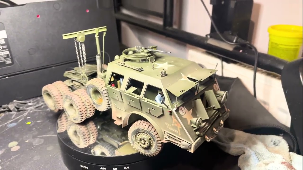 Tamiya's 1/35 Dragon wagon and trailer