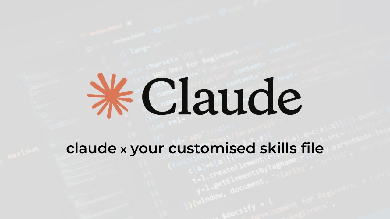 Claude Skills: Build Your Own AI Prototype Workflow