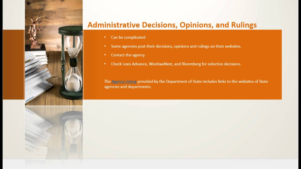Researching New York Administrative Law