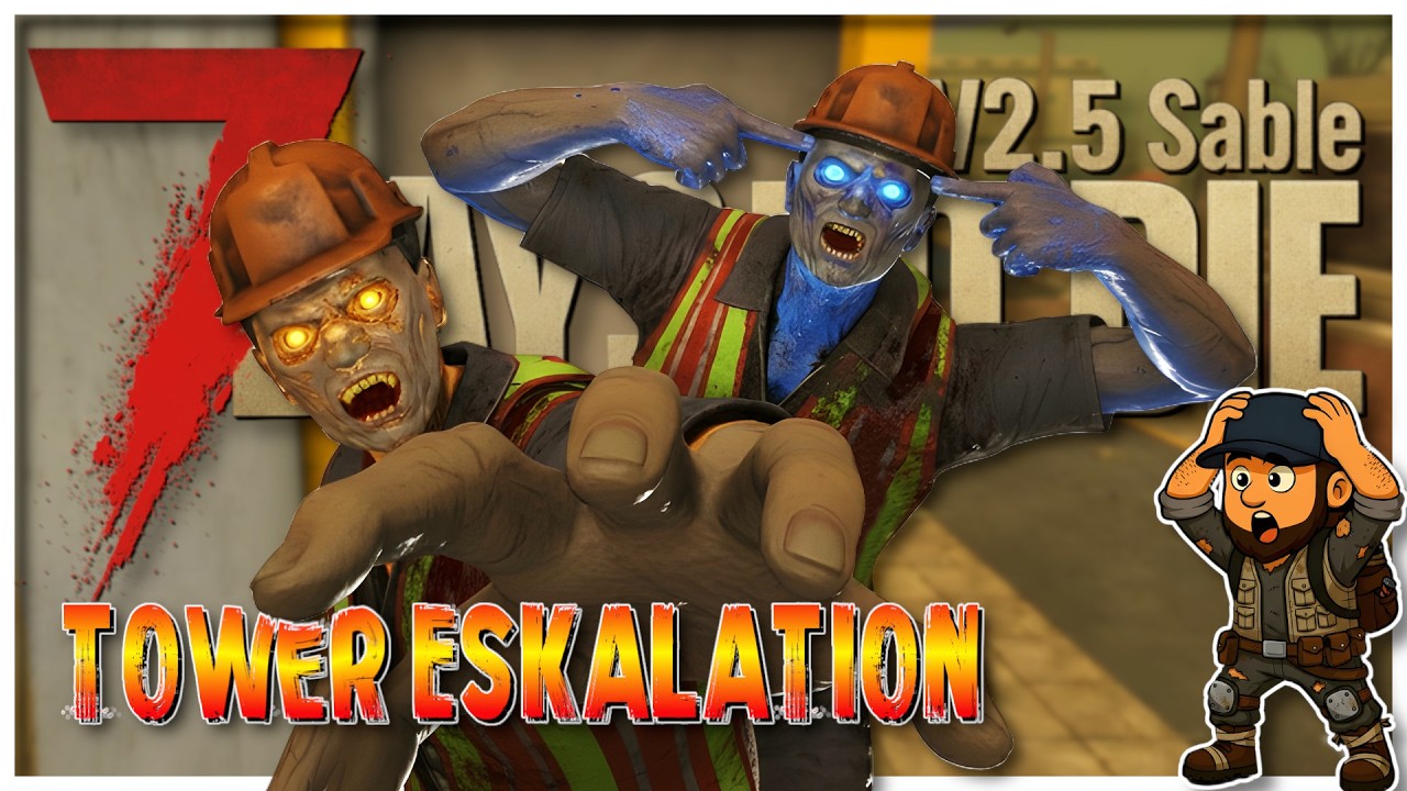 BÜCHER TOWER ESKALATION: Die Zombies sind doch IRRE! 🔥7 Days to Die 2.5 [Deutsch] #76