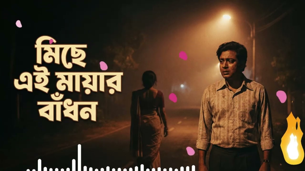 মিছে এই মায়ার বাঁধন | Retro 60s Bollywood Feel Bangla Emotional Love Song