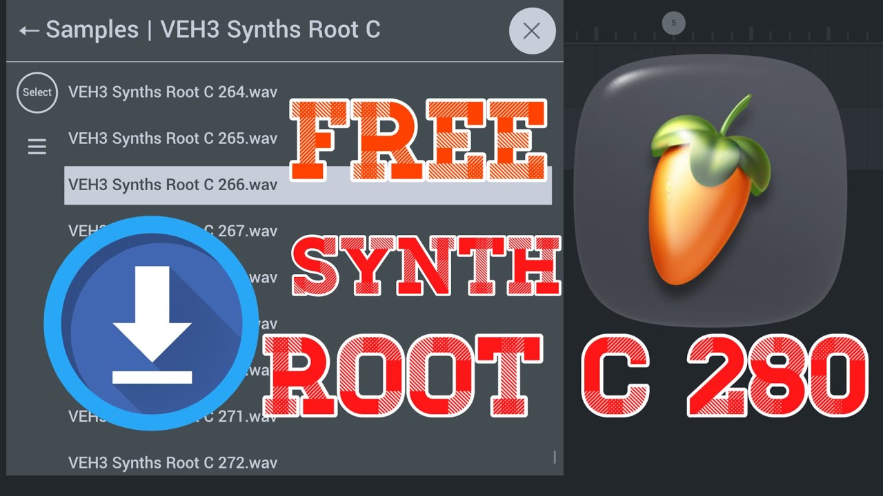 Free Synth Root C 280 wav for Remix Fl studio 2026