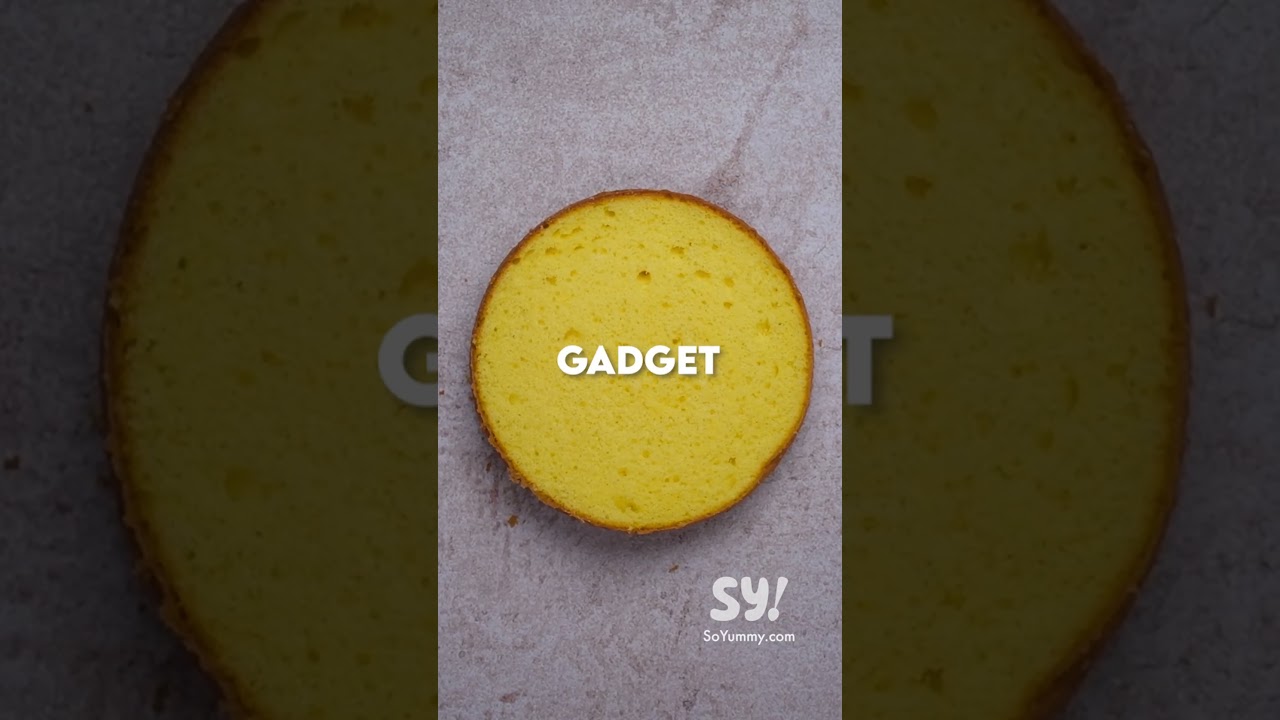 Even cake leveling gadget vs hack #shorts  #cake #soyummy