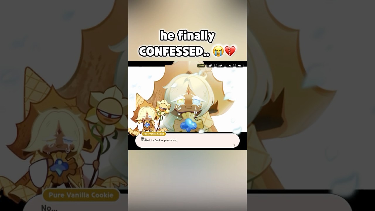 Наконец-то Pure Vanilla Cookie это сказала… 😭💔 #crk #cookierun #cookierunkingdom #foryou #shorts ...