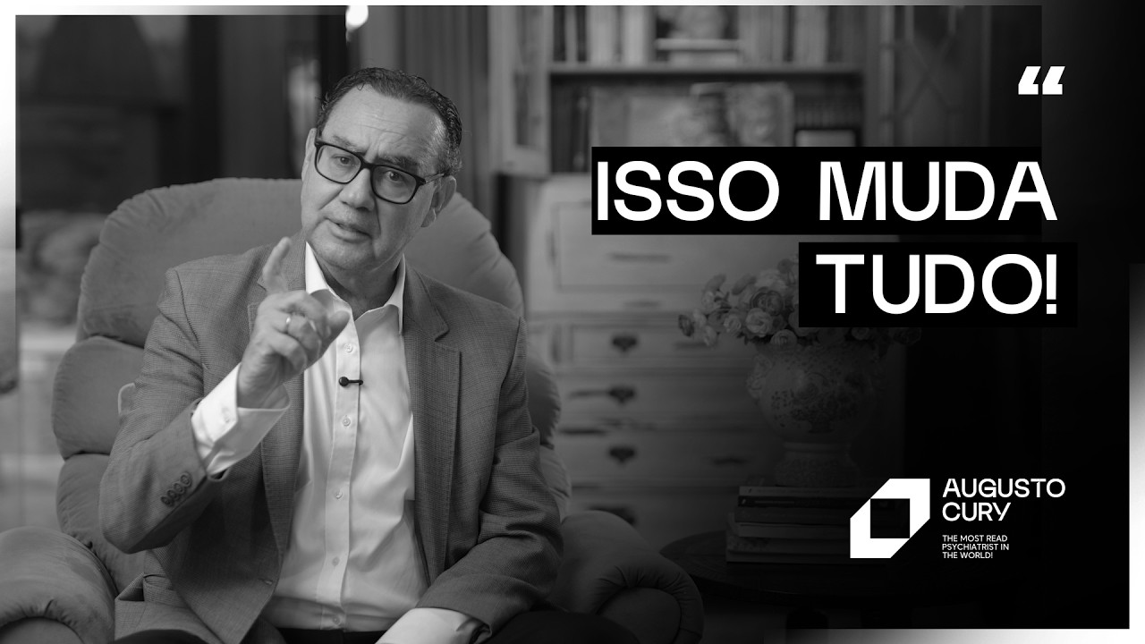 FAÇA ISSO por 60 SEGUNDOS DURANTE 1 SEMANA e veja SUA MENTE MUDAR | Augusto Cury