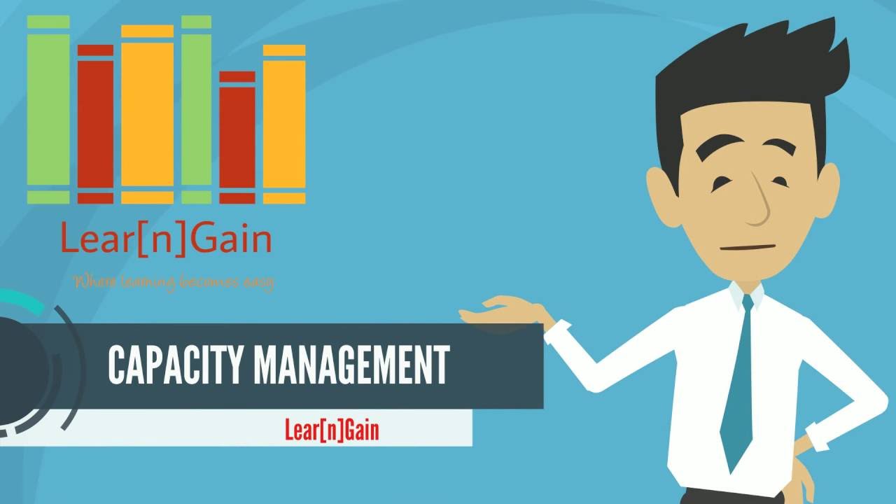 CAPACITY MANAGEMENT - Learn and Gain