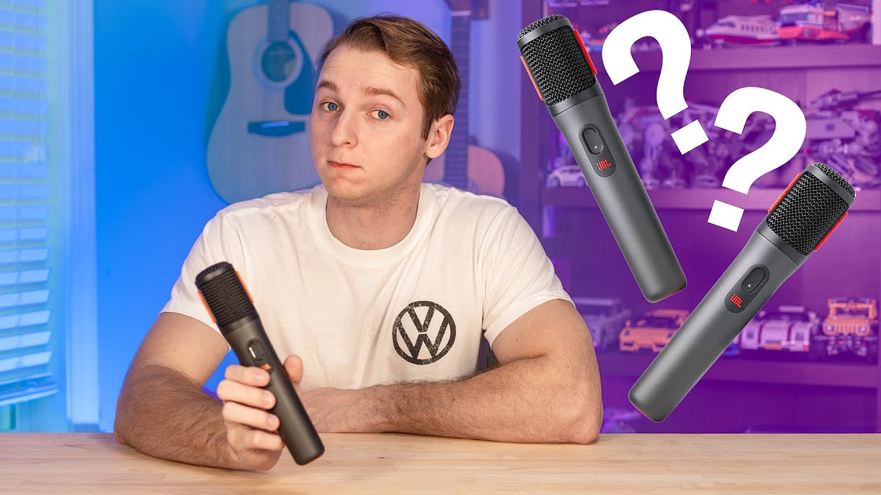 ЛУЧШИЕ БЮДЖЕТНЫЕ МИКРОФОНЫ? - ОБЗОР JBL Partybox Wireless Mics #караоке #микрофон #аудио #динамик...