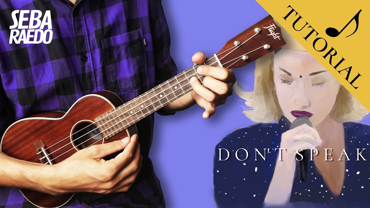 Don't Speak (UKULELE TUTORIAL) ♫ No Doubt