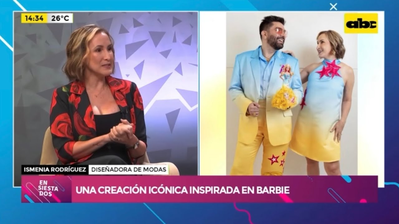 Mi Look POP ICON BARBIE para la B219 MXFDC 2026 - By Ismenia Rodriguez - Ensiestados ABCTV 