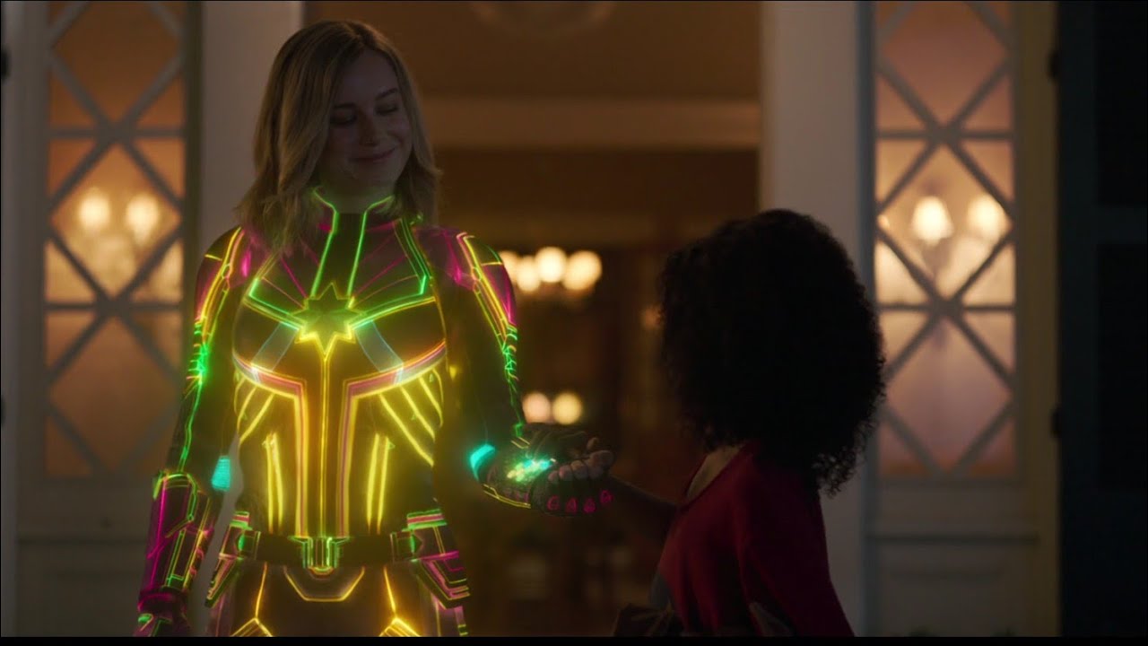 Captain Marvel Glowing costume | Movie - Captain Marvel| English 1080p