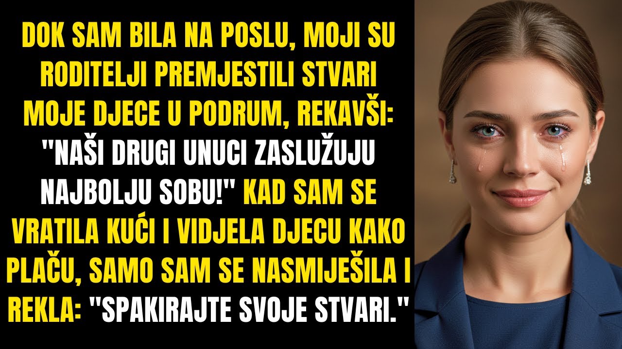 Moji su roditelji premjestili stvari moje djece u podrum – druga unučad zaslužuje bolje.
