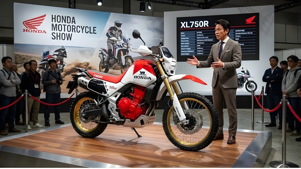 Официально представлена ​​модель Honda XL 750 R Pharaoh 2026 года!!