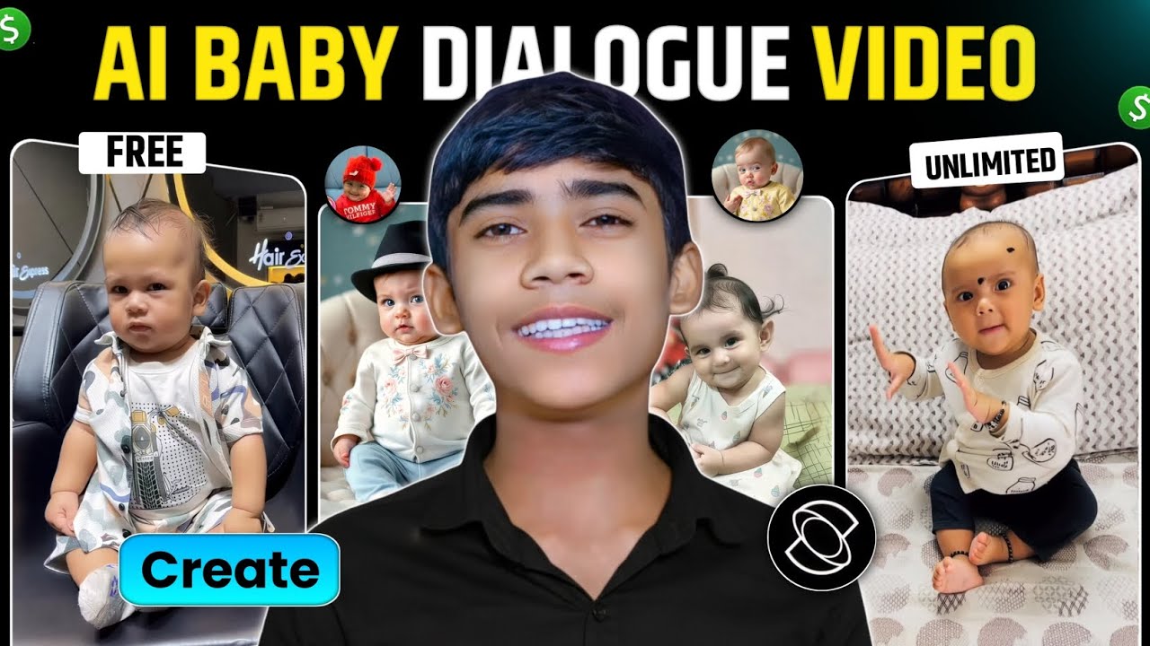 Free Mein AI Baby Dialogue Video Kaise Banaye 🔥| How To Make AI Baby Dialogue Video | AI Baby Motion