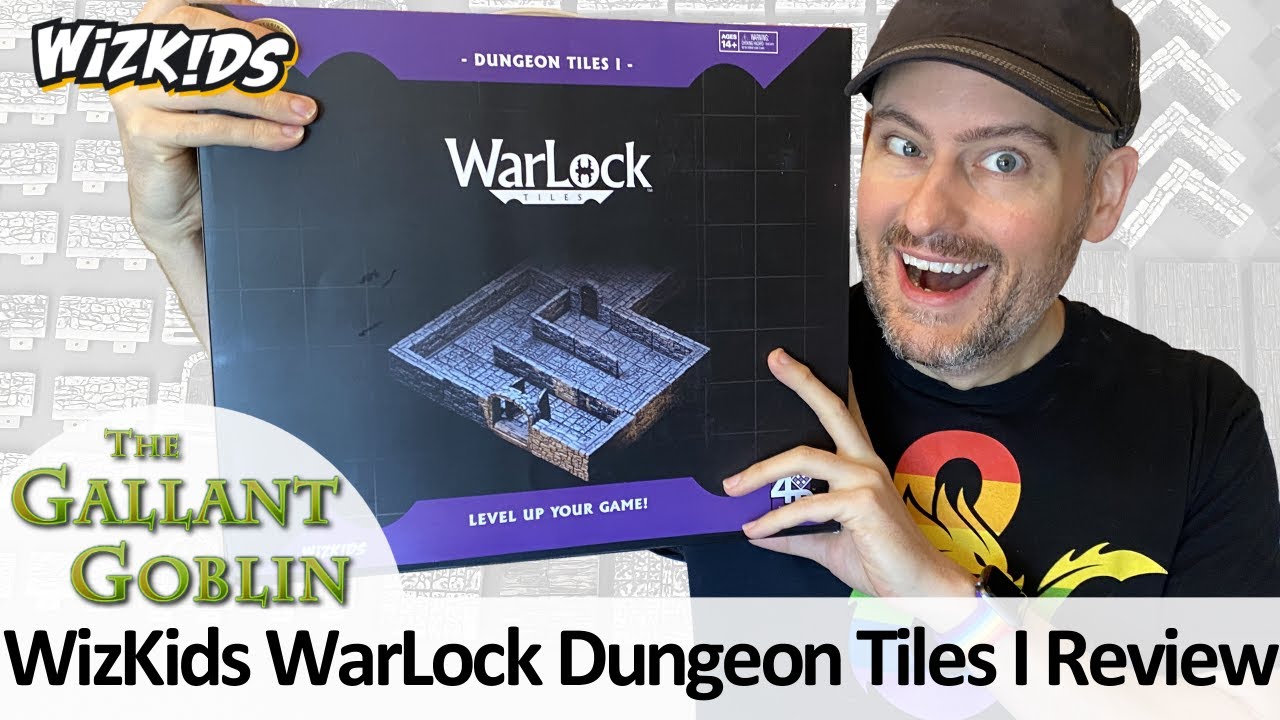 WarLock Tiles: Dungeon Tiles I Review - WizKids Prepainted Miniature Terrain