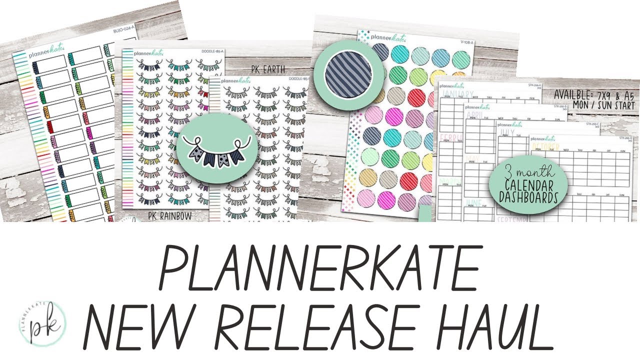 Покупки из новой коллекции Plannerkate!!