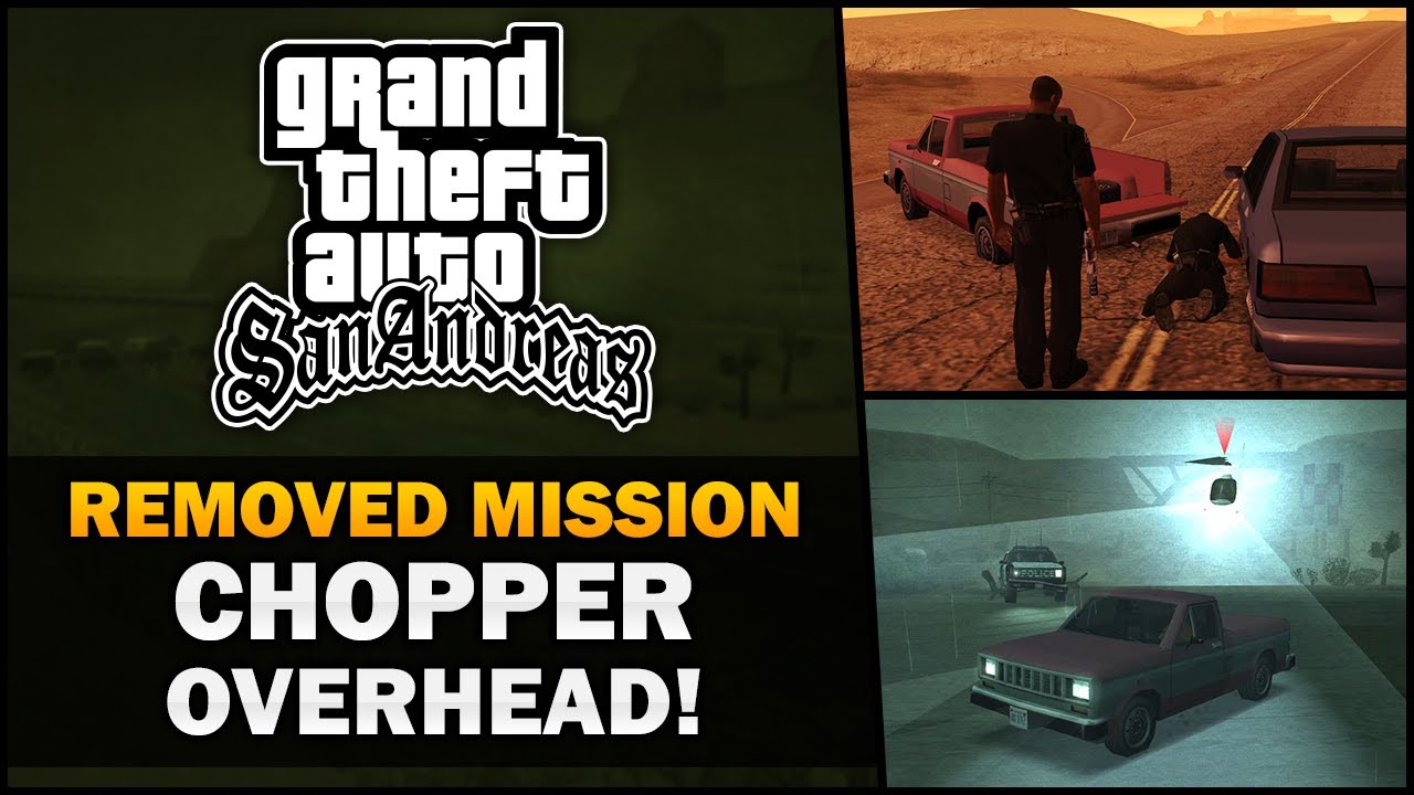 GTA SA - Removed mission 
