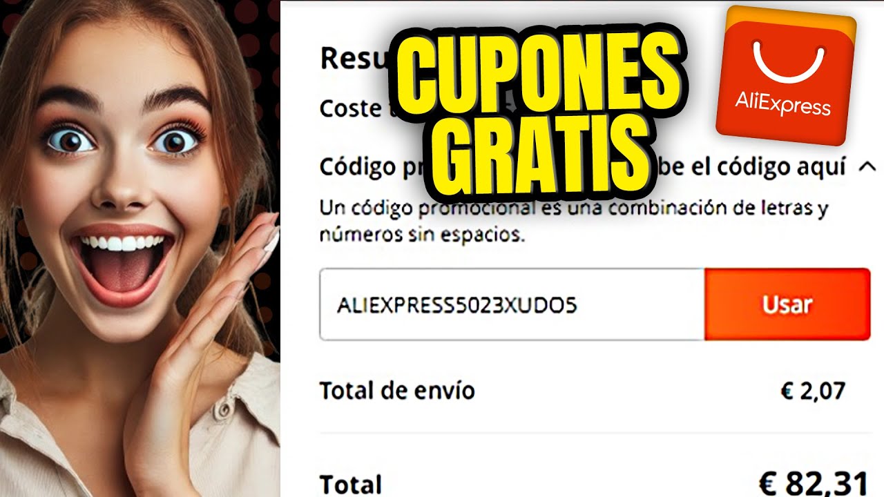 🛒 Aliexpress CUPONES de DESCUENTO GRATIS | Hasta 90% de descuento en todos los productos