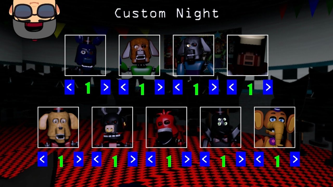 ALL ACTIVE!!! (9/1 MODE) | THOSE DARK NIGHTS AT ARAN'S AND TOTO'S | TODOS ACTIVADOS | CUSTOM NIGHT |