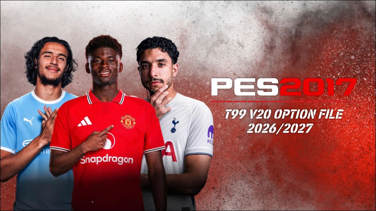 PES 2017 НОВЕЙШИЙ OPTION FILE T99 V20 | PES 2017 ПАТЧ СЕЗОН 2027