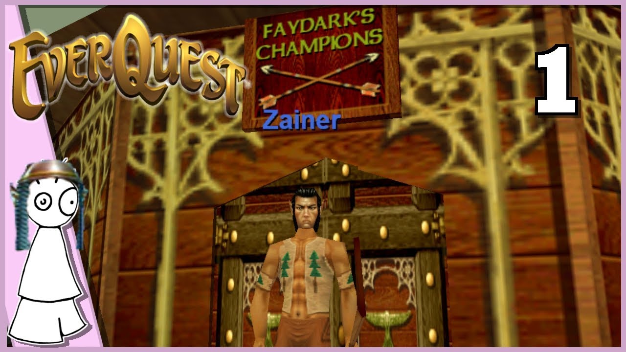 Let's Play Everquest! P99 Green Server, Ranger! (Ep. 1)