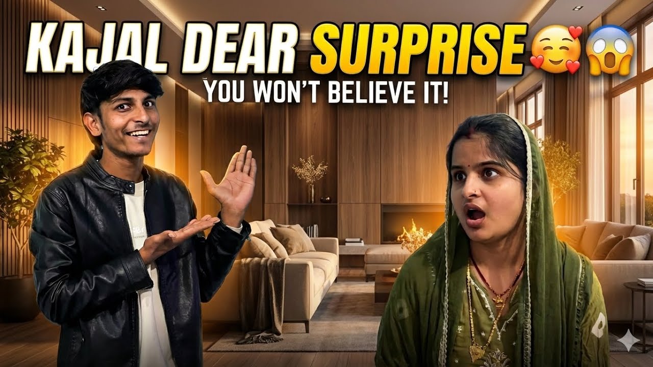 KAJAL KO DEAR SURPRISE🥰😱