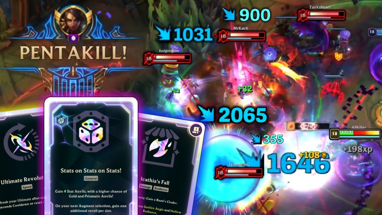 БЕЗУМИЕ В ARAM: ЛУЧШИЕ PENTA-KILL, 20 МИНУТ МОНТАЖА LoL #619
