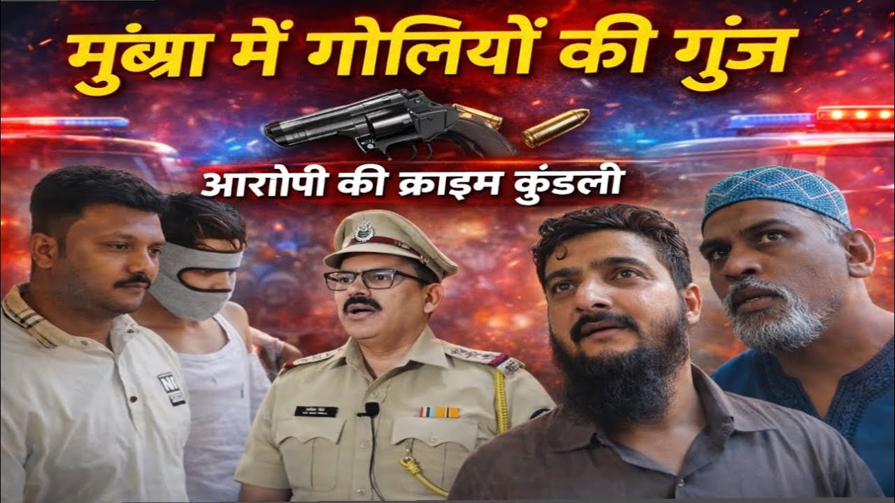 मुंब्रा में फायरिंग से दहशत, एक आरोपी गिरफ्तार, दो नागरिक घायल,