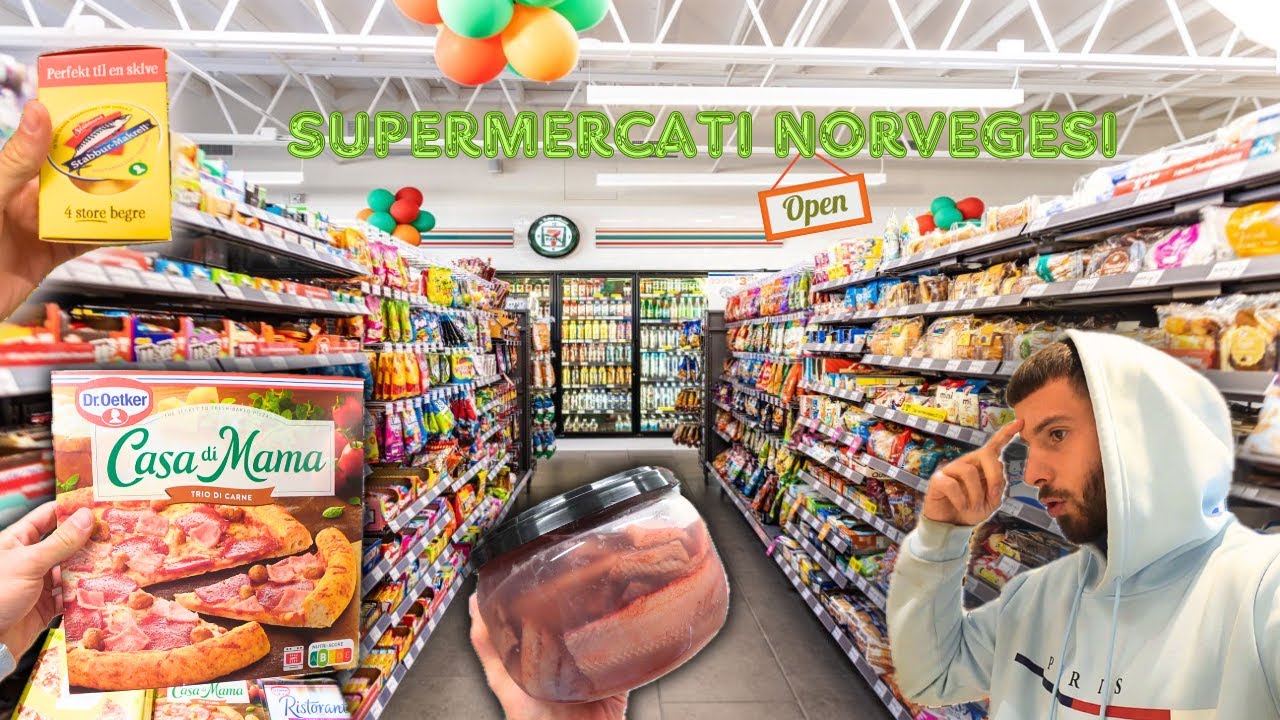 Cosa vendono nei Supermercati Norvegesi?!