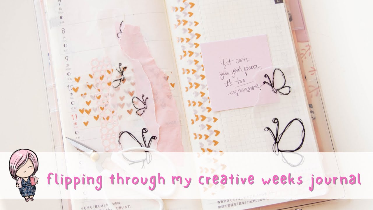 My Hobonichi Weeks accidentally become my creative journal and I love it 🥰