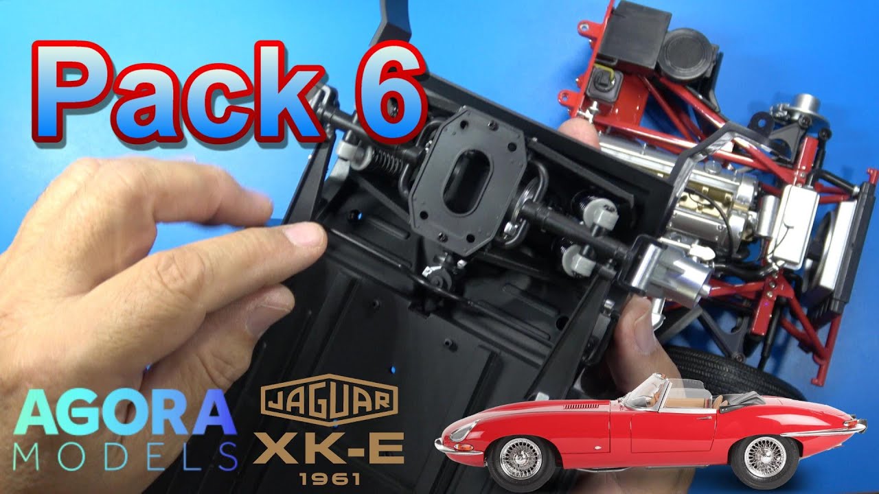 Agora Models 1961 Jaguar XK-E Stages 41 - 48
