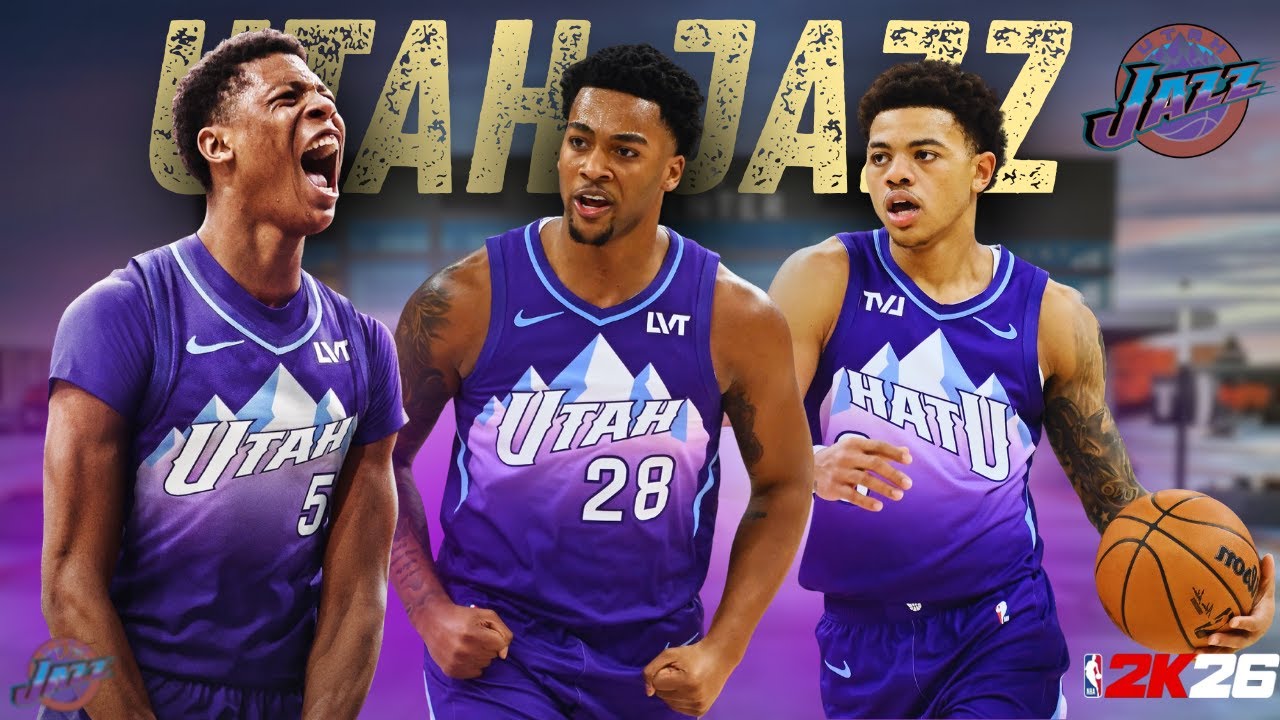 I Rebuilt the Utah Jazz with Ace Bailey on 2k26