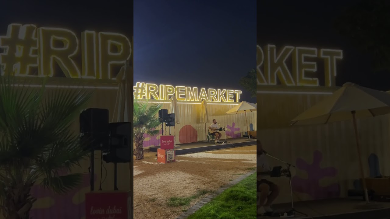 Ripe market Dubai #travel #dubaimall #dubaimallfountain #dubamall #mall #dubaiwaterfall #swimming