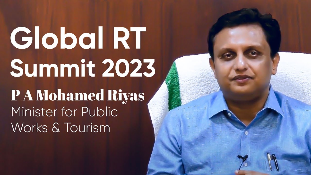 Mr  P A Mohamed Riyas, Minister for Public Works & Tourism on Global RT Summit 2023 | Kerala Tourism
