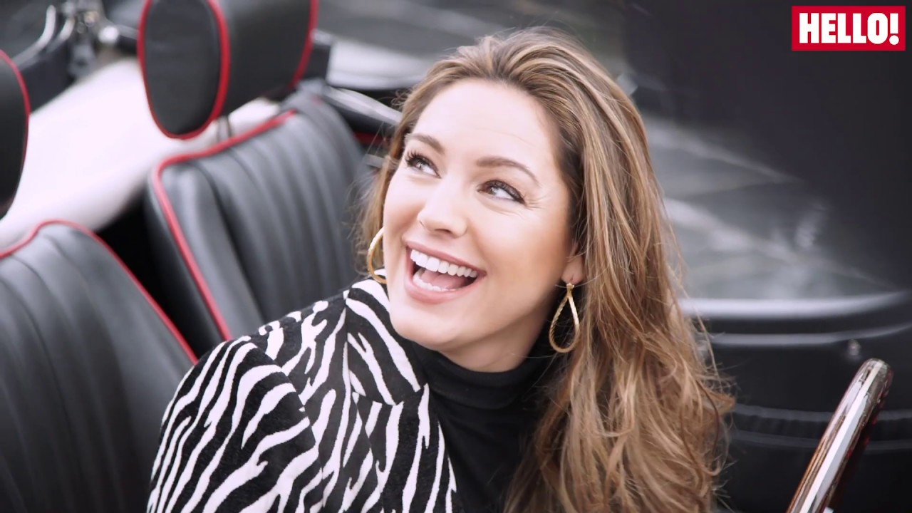Behind the scenes with Kelly Brook