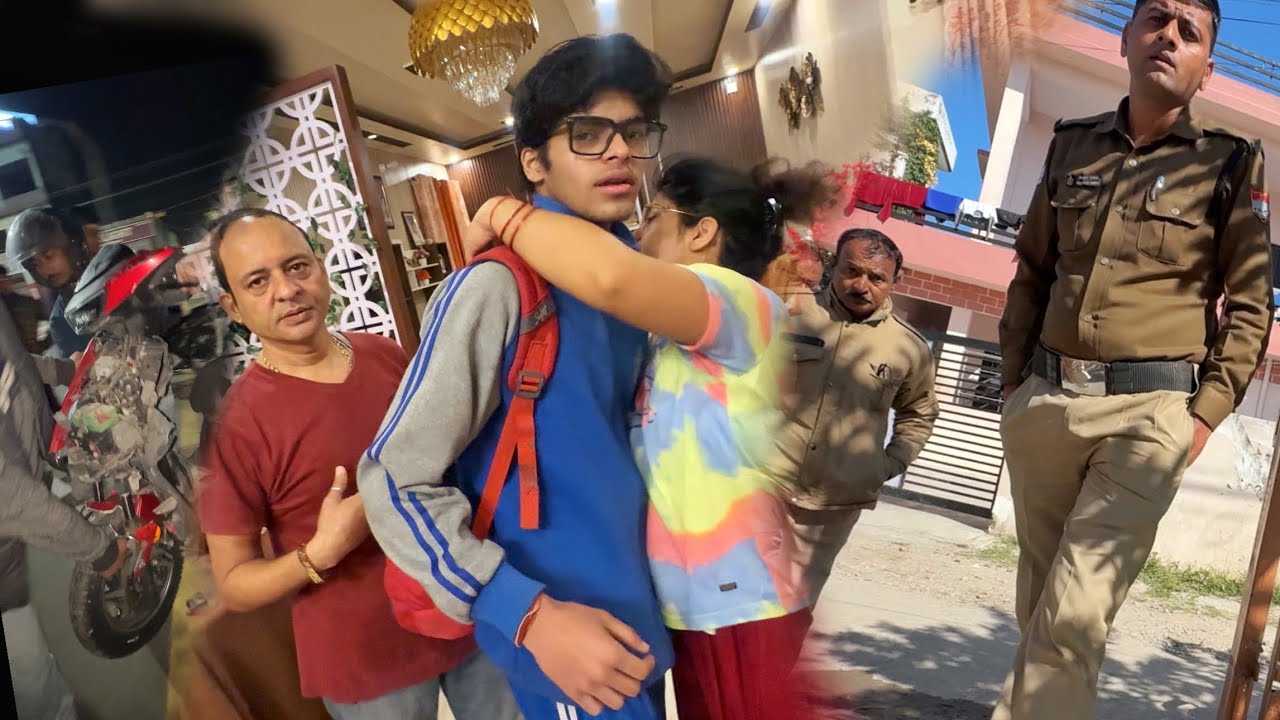 ACCIDENT KE SATH POLICE CASE HO GAYA 😰 Papa Mummy Ke Ghar Se Jaate Hi‼️POLICE GHAR AA GAYI